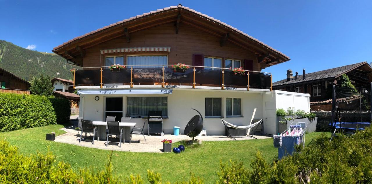 Chalet Aloa Apartment Adelboden Bagian luar foto