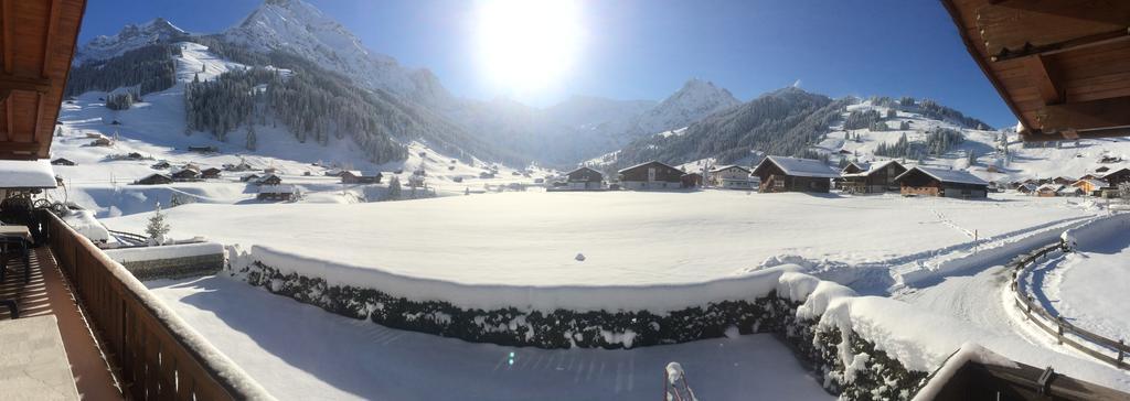 Chalet Aloa Apartment Adelboden Bagian luar foto