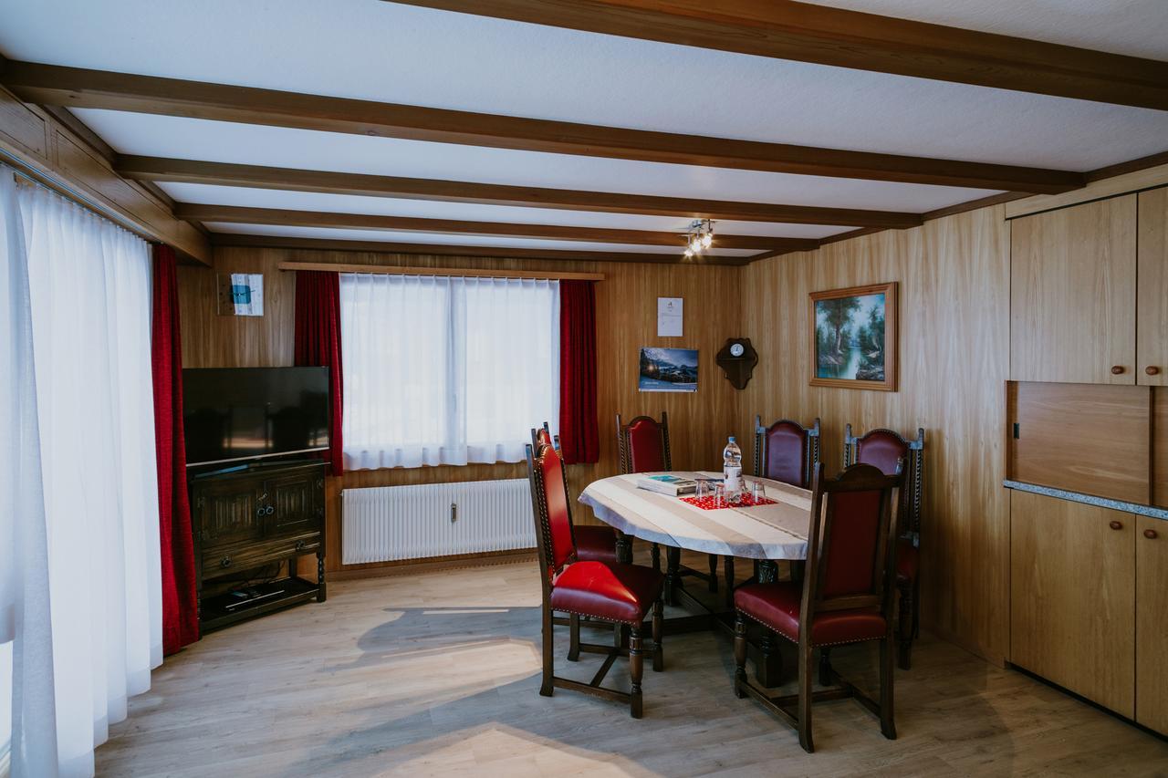 Chalet Aloa Apartment Adelboden Bagian luar foto