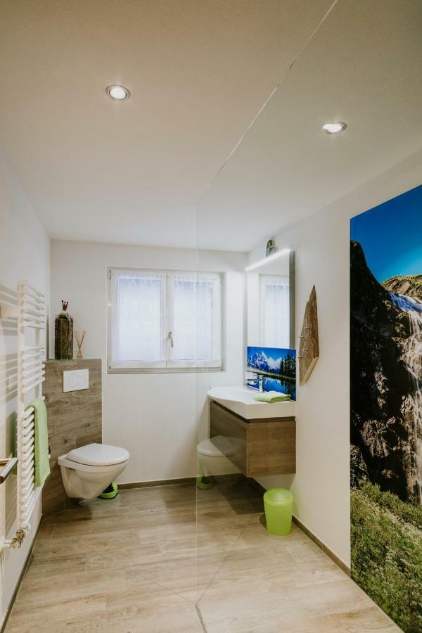 Chalet Aloa Apartment Adelboden Bagian luar foto