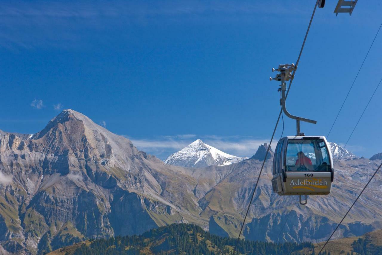 Chalet Aloa Apartment Adelboden Bagian luar foto